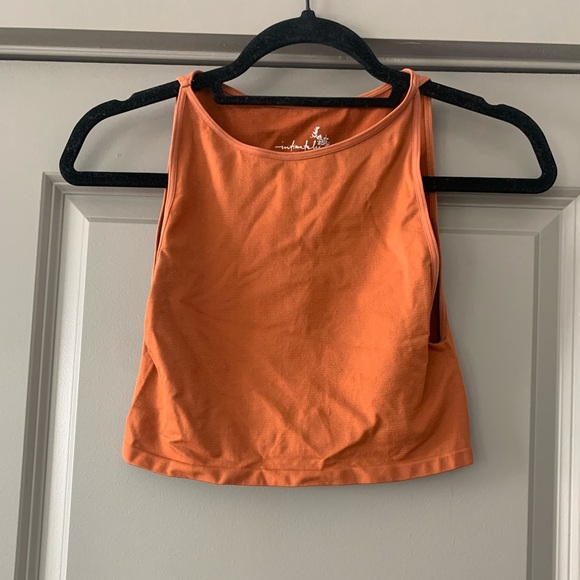 Free People Seamless High Neck Crop Tank - Picture 2 of 4